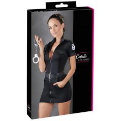 Cottelli Police - Polizistin Kostüm Kleid (schwarz)