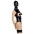 Bad Kitty - Offener Body & Sauggesicht (Schwarz) - M