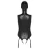 Bad Kitty - Offener Body & Sauggesicht (Schwarz) - M