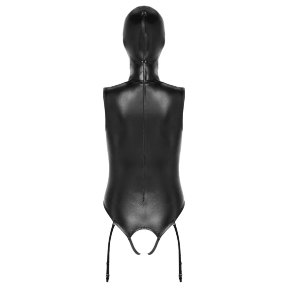 Bad Kitty - Offener Body & Sauggesicht (Schwarz) - L