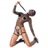 Bad Kitty - BDSM durchsichtiges Netz-Set mit Peitsche (schwarz)