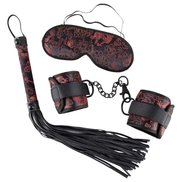Bad Kitty - Asia-Set (rot-schwarz)