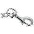 ZADO - Doppelte Metallkarabiner und Kette (15 cm)