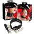 Bad Kitty - Silikonhalsband und Leine (schwarz)
