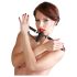 Bad Kitty - Silikon Mundknebel mit kleinem Dildo (schwarz)