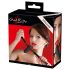 Bad Kitty - Silikon Mundknebel mit kleinem Dildo (schwarz)