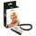 Bad Kitty - Herz Halsband & Metall-Leine (Schwarz)