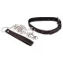 Bad Kitty - Herz Halsband & Metall-Leine (Schwarz)