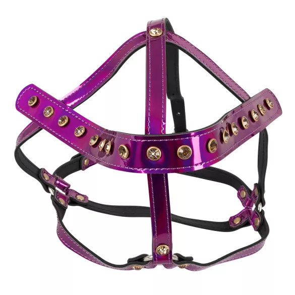 Bad Kitty - Strass-Kopfgeschirr (Rosa)
