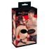 Bad Kitty - 8-teiliges Klett-Bondage-Set - Schwarz