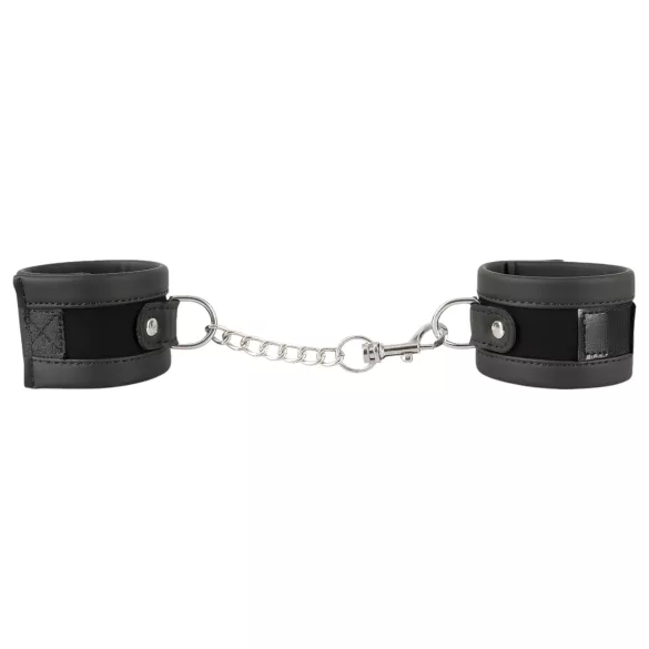 Vegan Fetish - Handfesseln kurze Kette (schwarz)