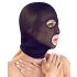 Bad Kitty - Schwarze Mundmaske im Netzlook