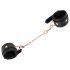 Bad Kitty - Ketten mit Kette (schwarz-rosegold)
