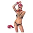 Bad Kitty - Bondage-Set - 7-teilig (Rot)
