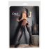 Cottelli - Gemustertes, offenes Strumpfhose (schwarz) - 3/M