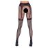 Cottelli Legwear - offene Strümpfe - schwarz (S-L)