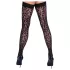 Cottelli Legwear - Leopardenmuster Strümpfe (schwarz) - 4