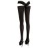 Cottelli - Kreuzträger-Strumpfhose (schwarz)