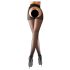 Cottelli - Sexy Strumpfhose mit Spitze (schwarz) - 3