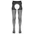 Cottelli - offene (crotchless) Strumpfhose (schwarz)