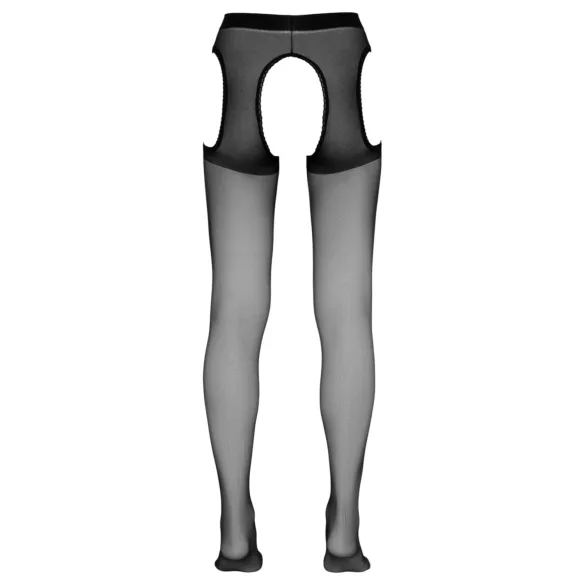 Cottelli - offene (crotchless) Strumpfhose (schwarz)