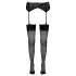 Cottelli - Rückennaht-Strumpfhose mit hohem Fersenabschluss (schwarz) - 4