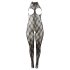 NO:XQSE - Spitze Jumpsuit mit offener Brust