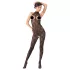 NO:XQSE - Spitze Catsuit mit offenem Brustbereich - XL/XXL