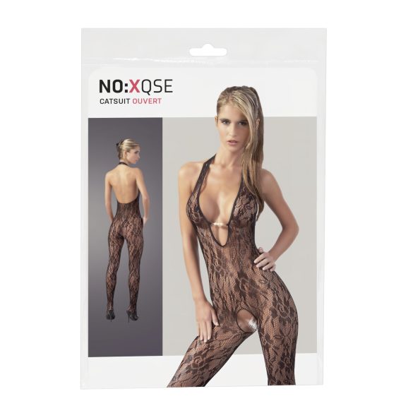 NO:XQSE - Spitzenoverall mit Perlenverzierung - L/XL