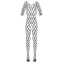 Cottelli - Netz-Catsuit (schwarz) - S-L