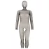 Cottelli Fantasy - Netz-Catsuit mit Maske und offenen Partien (schwarz) - S-L