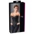 Cottelli - Besticktes Party-Korsett (Schwarz) - M