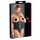 Cottelli Plus Size - Satin-Taillenkorsett (Schwarz) - 2XL