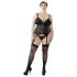 Cottelli Plus Size - Flexibler Straps-Slip (schwarz)