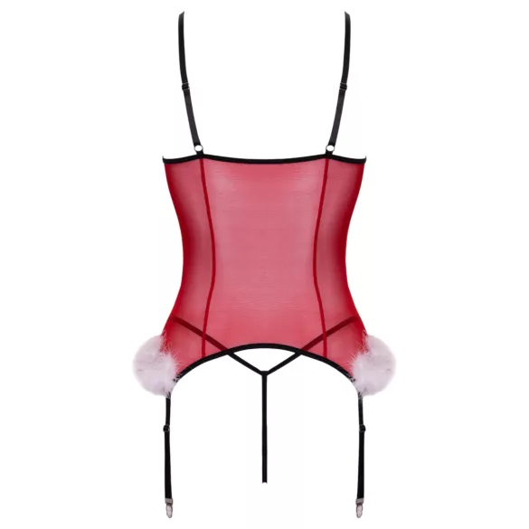 Cottelli - Weihnachts-Unterwäscheset (rot) - L/XL