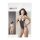 NO:XQSE - Offener Strass-Sexbody - Schwarz (S-L)