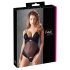 Cottelli - Samtweicher, variabler Body (schwarz) - 80B/M