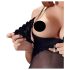 Cottelli - Samtweicher, variabler Body (schwarz) - 80B/M