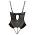 Cottelli - Samtweicher, variabler Body (schwarz) - 80B/M