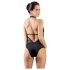 Cottelli - Spitze Body mit Halsband (Schwarz)