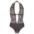 Cottelli - Spitze Body mit Halsband (Schwarz)