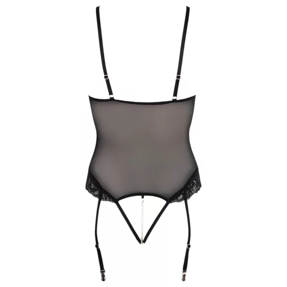 Cottelli Bondage - Metallringe Body & Handfesseln (schwarz) - M