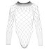 NO:XQSE - Langarm-Netz-Body - Schwarz (S-L)