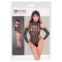NO:XQSE - Langarm-Netzbody - Schwarz (S-L)