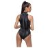 Cottelli Party - Schlangenhautmuster Body (schwarz) - M