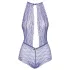 Kissable - Halsbandspitze Body (Lila) - L/XL