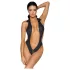 Cottelli Party - Body mit Kragen (schwarz) - M/L