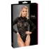 Cottelli - Langarm-Body aus Spitze (schwarz) - S - M