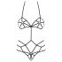 Obsessive - Deko-Körpergeschirr Body (schwarz) - S/M