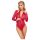 Cottelli - Schlangenhaut-Body (rot)